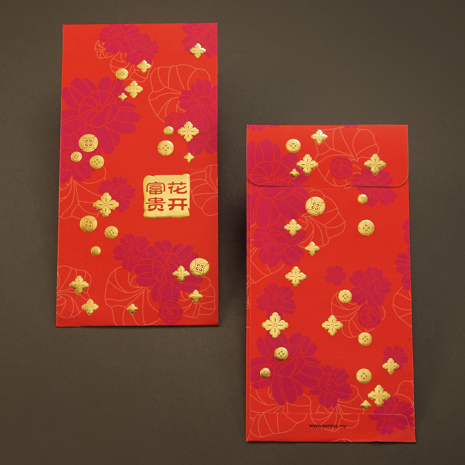 Blossoming Florals25 Ang Pao Box